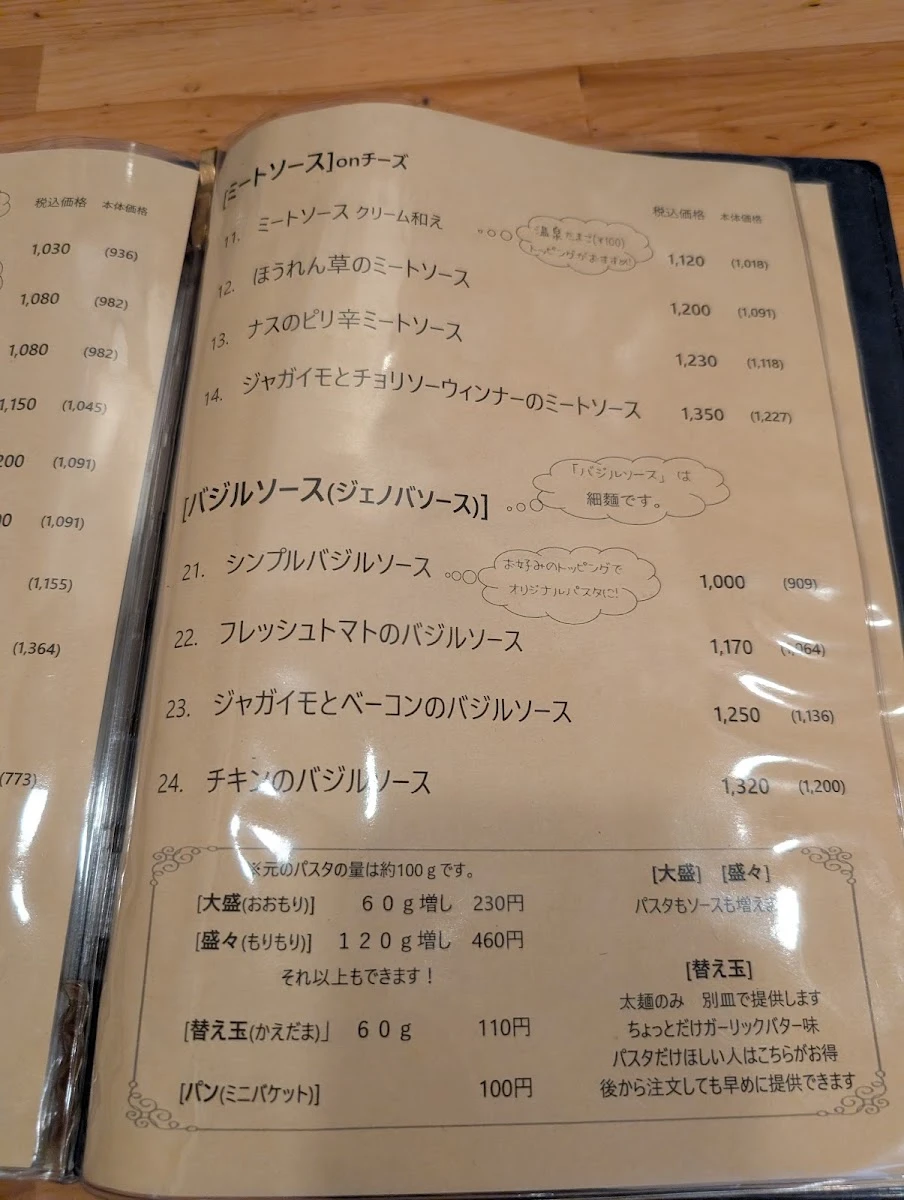 ペルファボーレ メニュー写真 7